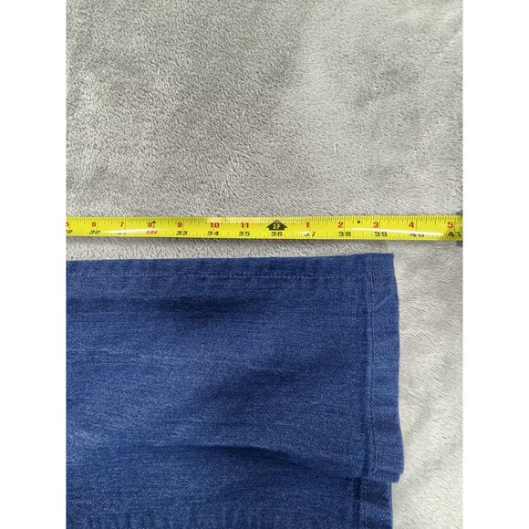 Tom James Blue Delta Jeans Mens Blue Denim 40" Waist Custom Stretch USA - Picture 7 of 10